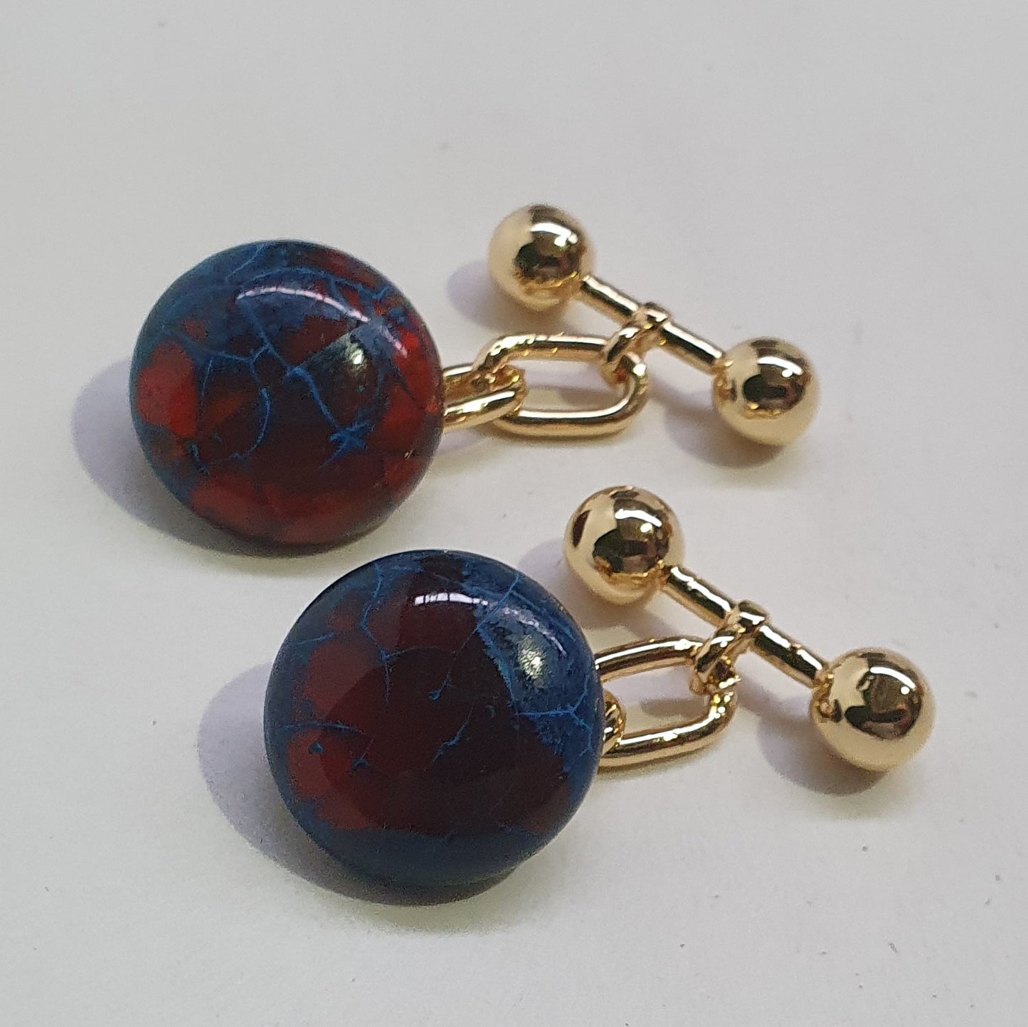 Fire and Ice Cufflinks